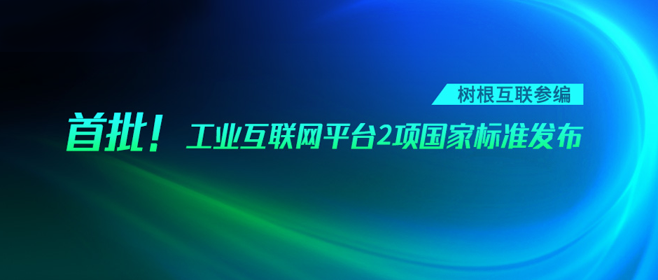 首批！工业互联网平台2项国家标准发布，树根互联参编